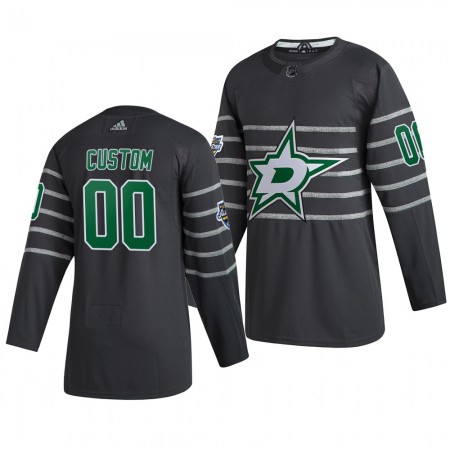 Dallas Stars Personalizado Grijs Adidas 2020 NHL All-Star Authentic Shirt - Mannen